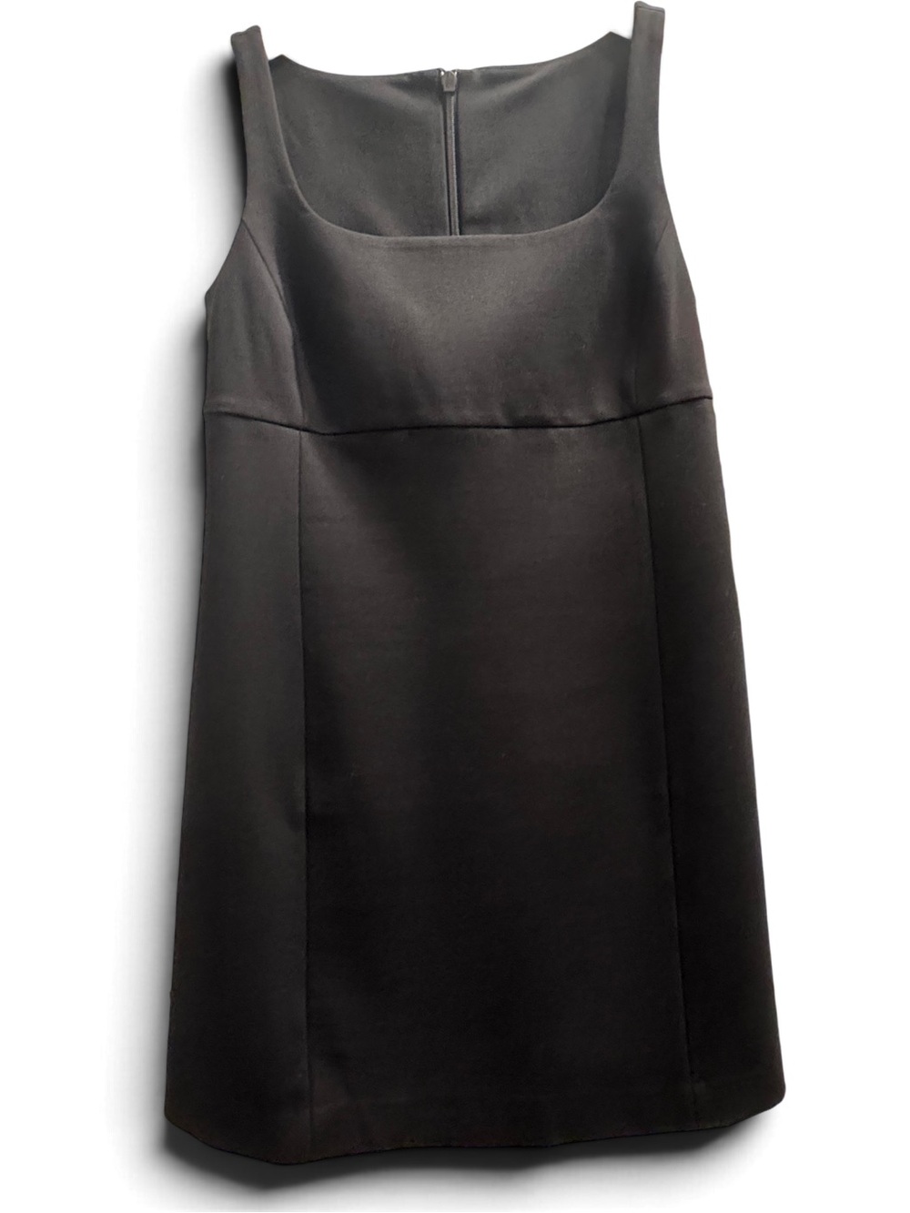 SPANX Square Neck Mini Dress Black NWT - Picture 2 of 8